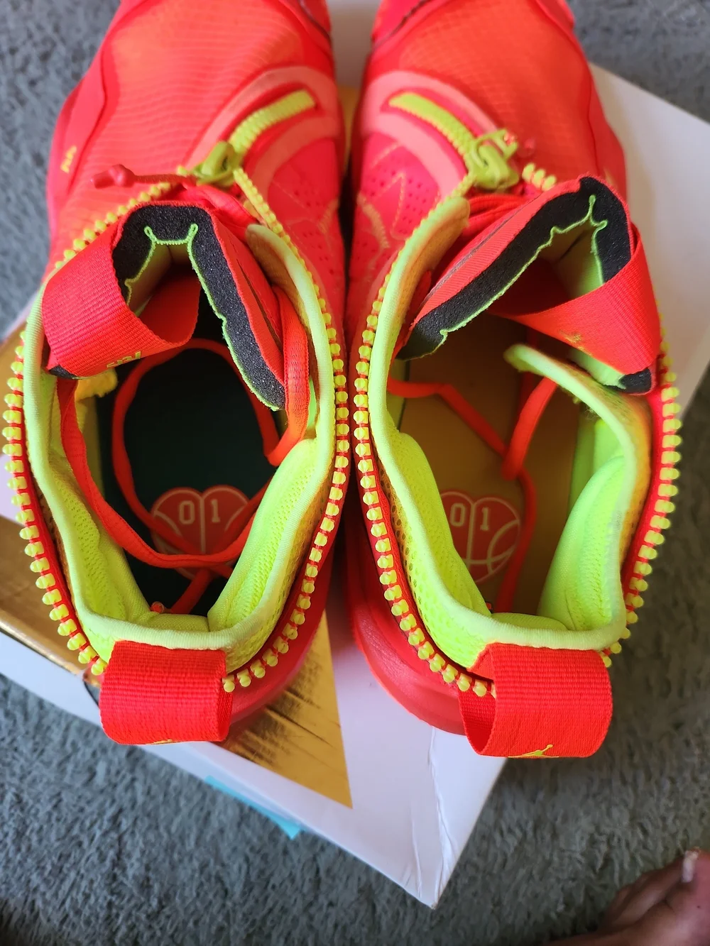 Size 14 - Air Jordan Why Not Zer0.6 Bright Crimson With Box